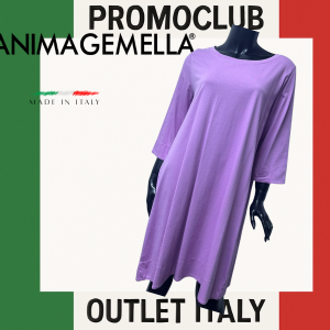 Рокля Anima Gemella ,лилава, 100% полиестер,размер  S, Италия